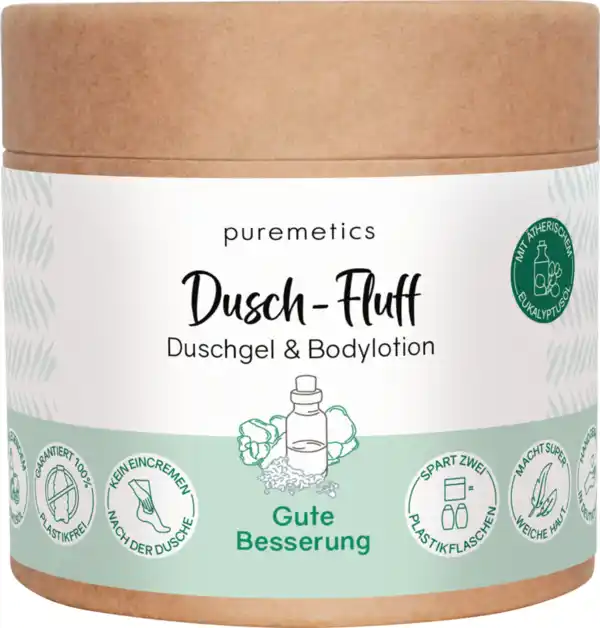 Bild 1 von puremetics Dusch-Fluff Gute Besserung, 200 g