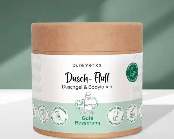 Bild 2 von puremetics Dusch-Fluff Gute Besserung, 200 g
