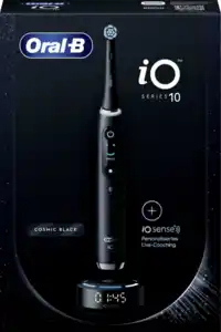 Oral-B iO Series 10 Elektrische Zahnbürste Cosmic Black