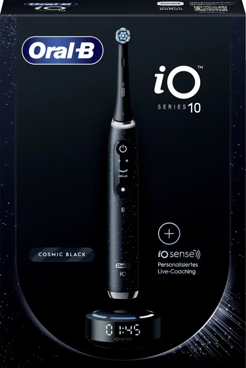 Bild 1 von Oral-B iO Series 10 Elektrische Zahnbürste Cosmic Black