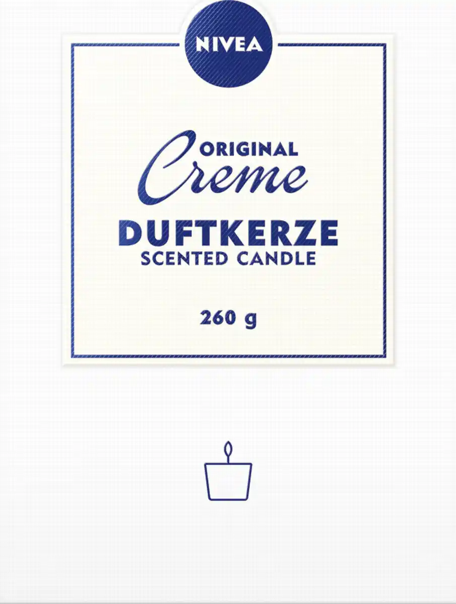 Bild 2 von NIVEA Original Creme Duftkerze groß, 260 g