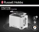 Bild 2 von Russell Hobbs Structure Toaster weiß