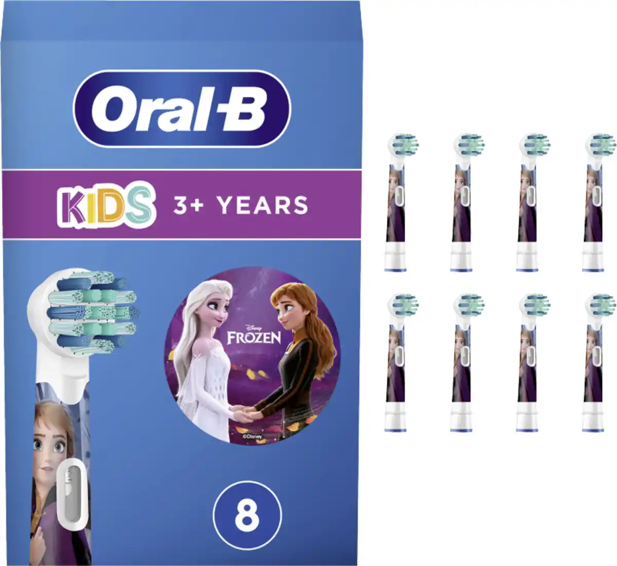 Bild 1 von Oral-B Aufsteckbürsten Kids Frozen