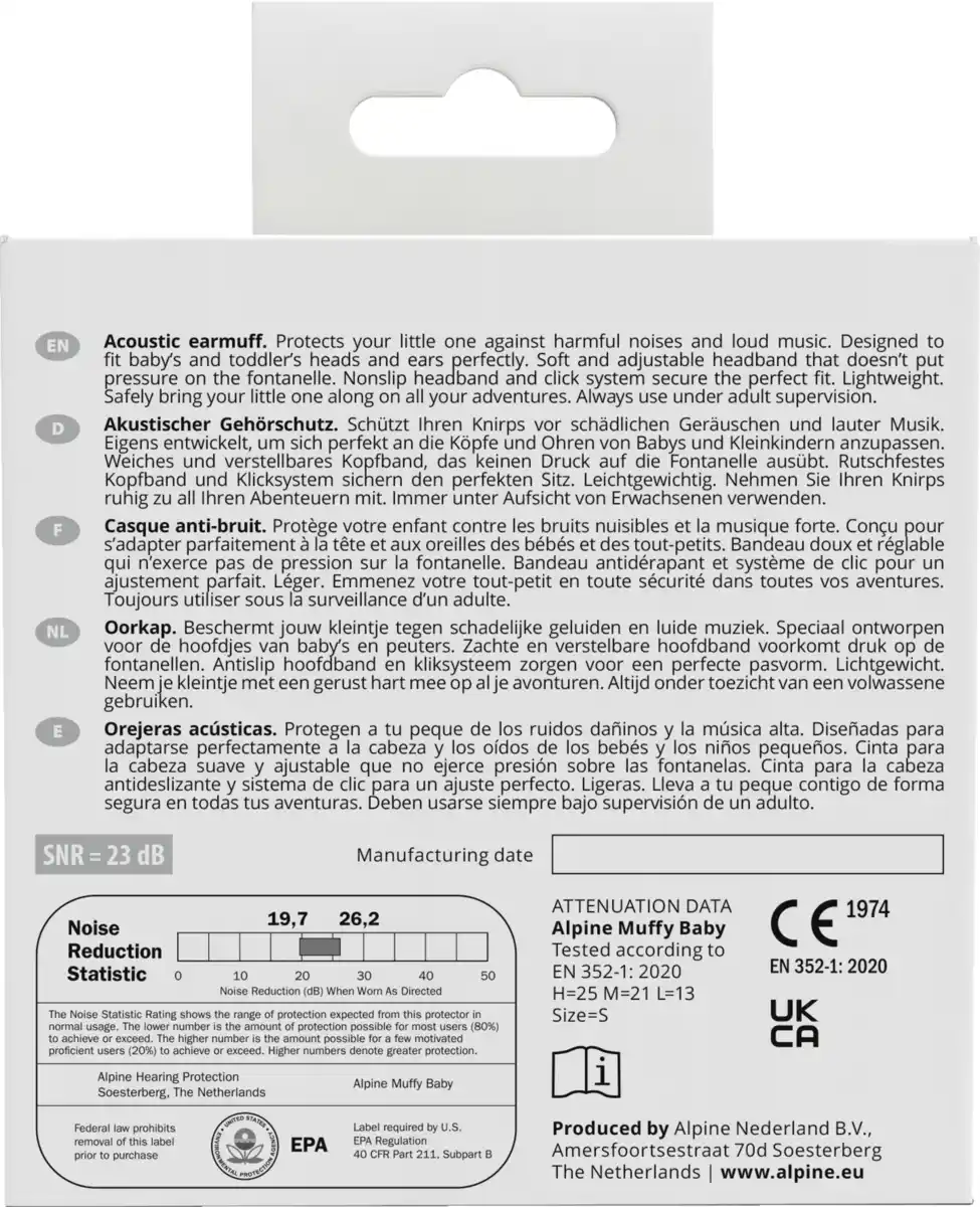 Bild 3 von Alpine Muffy Baby Ohrenschutz Grün