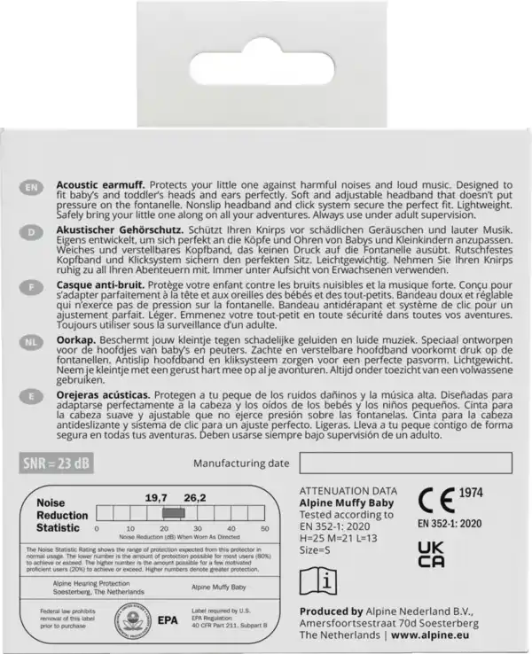 Bild 3 von Alpine Muffy Baby Ohrenschutz Grün