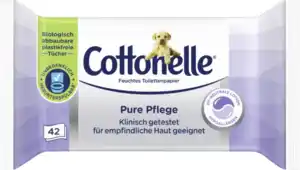 Cottonelle Feuchtes Toilettenpapier Pure Pflege