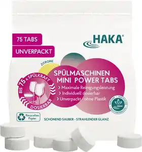 HAKA Spülmaschinen Mini Power Tabs