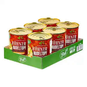 Pote Hühnernudeltopf 800 g, 6er Pack