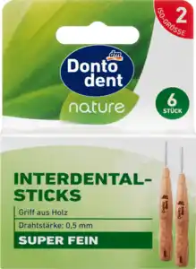 Dontodent Dontodent nature Interdental-Sticks, 6 St