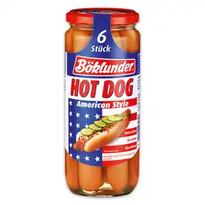 Böklunder Hot Dog American Style