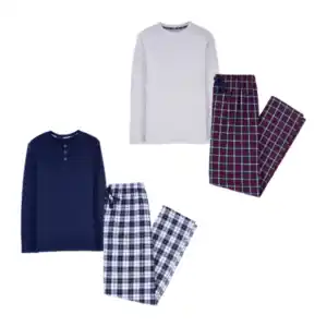 UP2FASHION Flanell-Pyjama