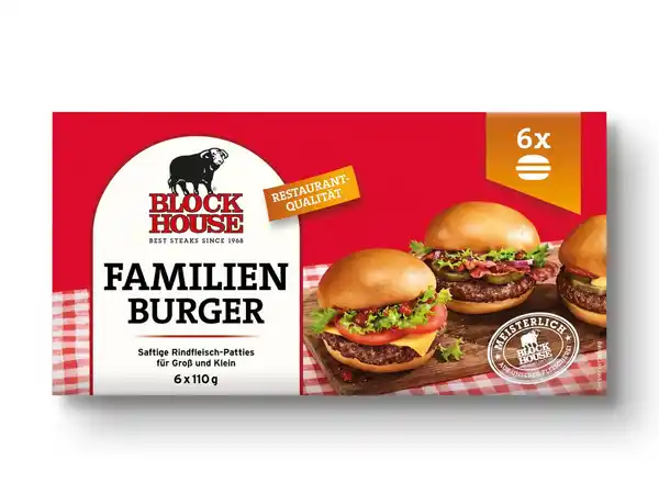 Bild 1 von Block House Familien Burger,  660 g