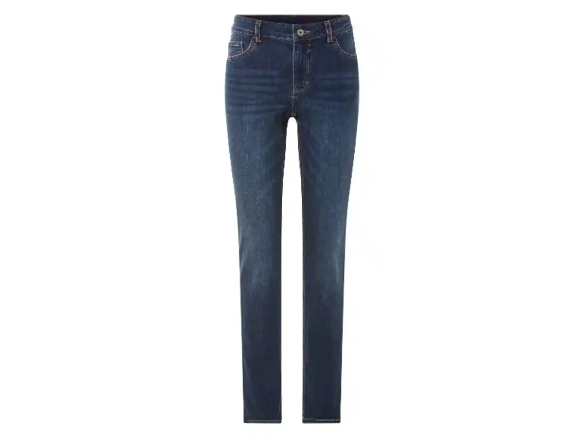 Bild 2 von esmara® Damen Jeans, Slim Fit, normale Leibhöhe