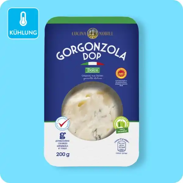 Bild 1 von CUCINA NOBILE Gorgonzola DOP, Mild oder Pikant