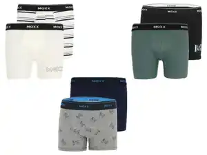 MEXX Kinder Boxershorts, 2 Stück, mit Markenschriftzug