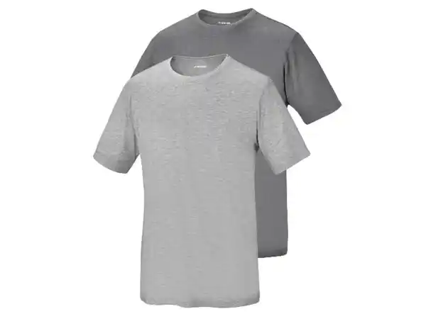 Bild 2 von PARKSIDE® Herren T-Shirt, 2 Stück, körpernah geschnitten