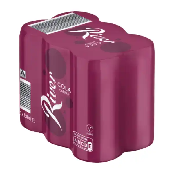 Bild 1 von RIVER Cola Cherry 0,33L