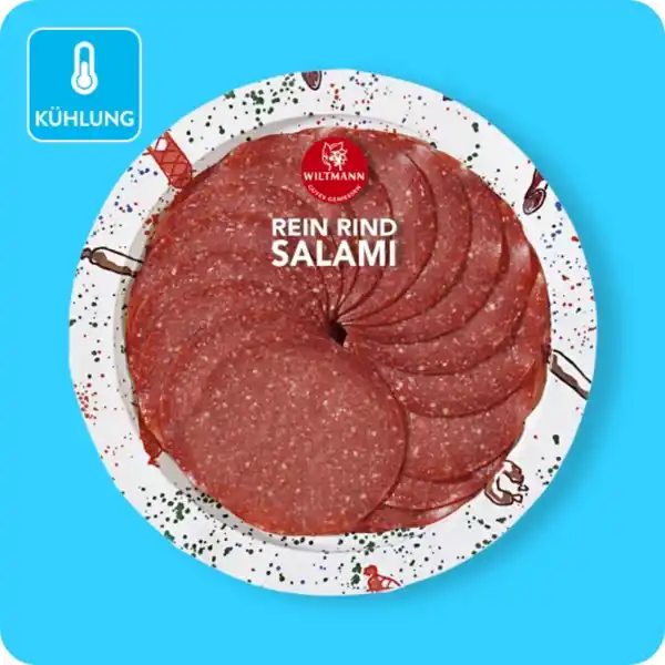 Bild 1 von WILTMANN Genießer-Teller, Rein-Rind-Salami