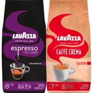 Lavazza Caffè Crema oder Espresso