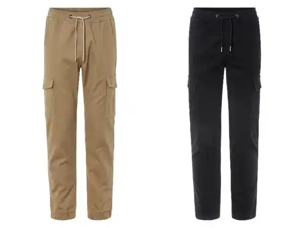 Bild 1 von LIVERGY® Herren Cargo-Joggers, normale Leibhöhe