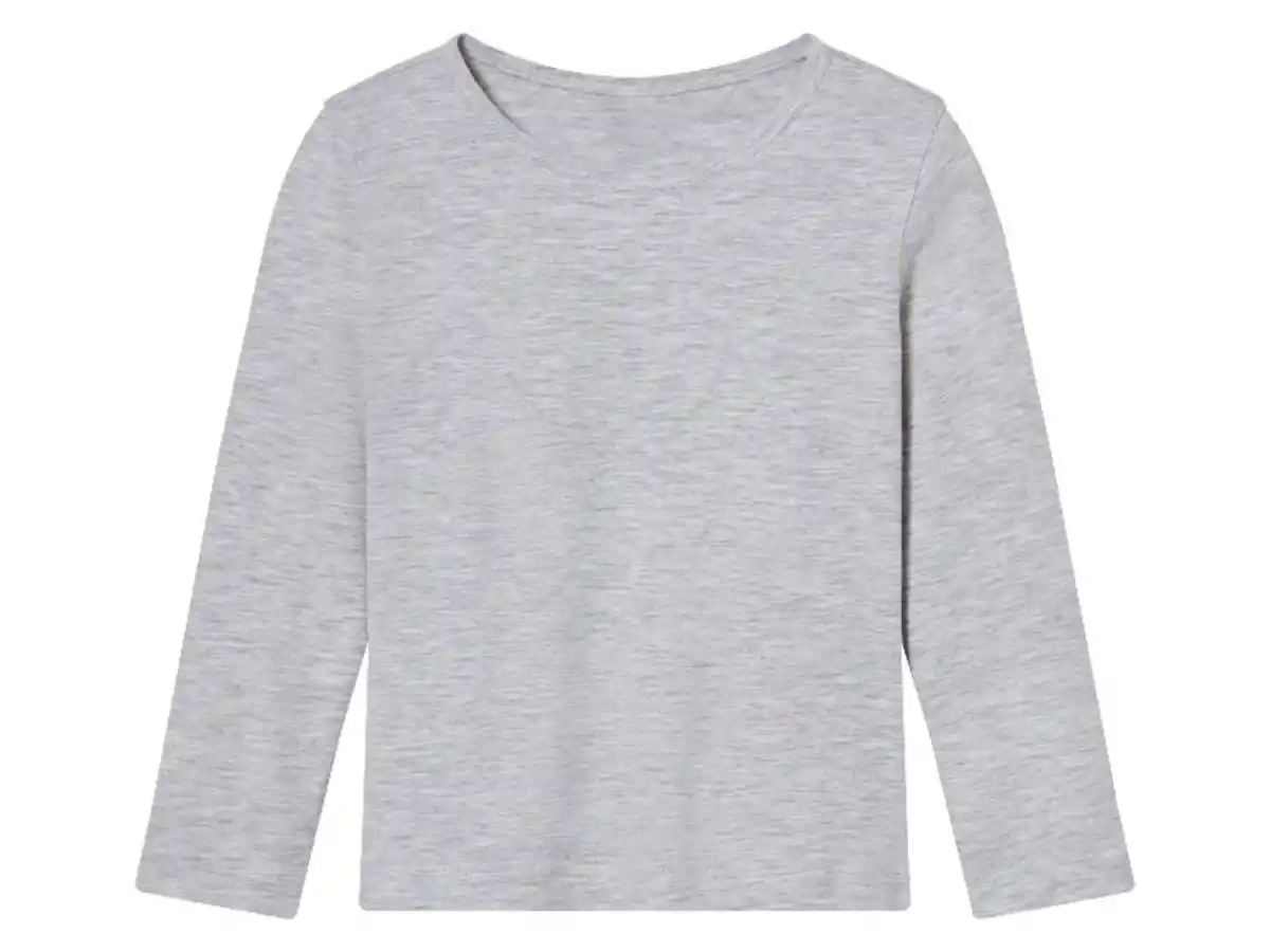 Bild 4 von lupilu® Kleinkinder Langarmshirts, 2 Stück, mit Rundhalsausschnitt