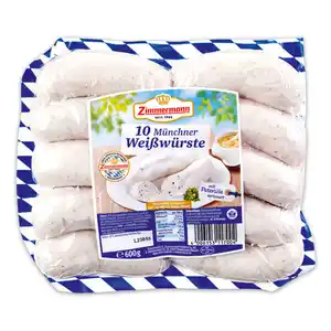 Zimmermann Münchner Weißwurst