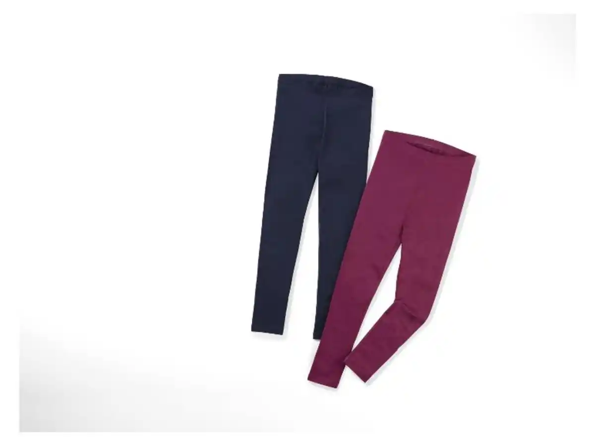 Bild 4 von pepperts!® Kinder Leggings, 2 Stück, hoher Baumwollanteil