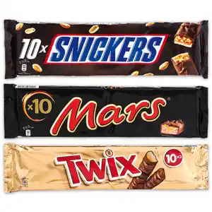 Twix/Mars/Snickers Schokoriegel