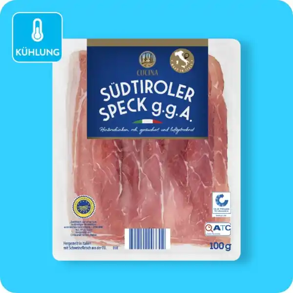 Bild 1 von CUCINA NOBILE Südtiroler Speck g. g. A., QS-zertifiziert