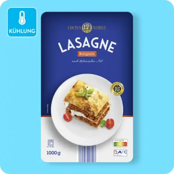 Bild 1 von CUCINA NOBILE Lasagne, Bolognese