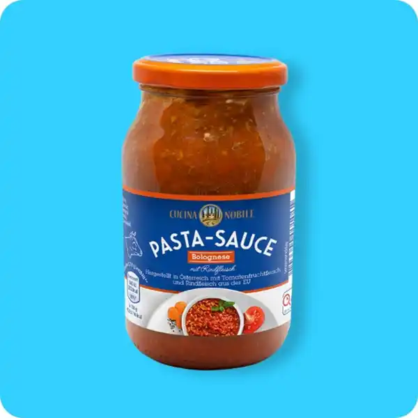 Bild 1 von CUCINA NOBILE Pasta-Sauce, versch. Sorten