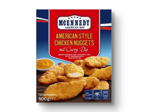 Bild 1 von McEnnedy American Style Chicken Nuggets,  500 g