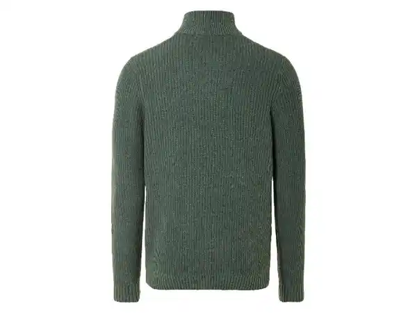 Bild 4 von LIVERGY® Herren Troyer aus Grobstrick, mit Bündchen