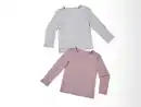 Bild 3 von lupilu® Kleinkinder Langarmshirts, 2 Stück, mit Rundhalsausschnitt