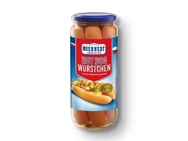 Bild 1 von McEnnedy Hot Dog Würstchen,  550 g