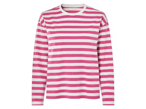 Bild 2 von esmara® Damen Langarmshirt, aus reiner Bio-Baumwolle