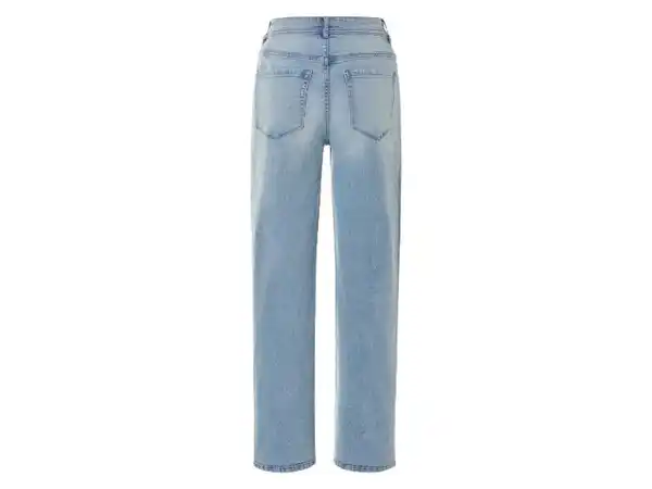 Bild 4 von esmara® Damen Jeans, Straight Fit, hohe Leibhöhe