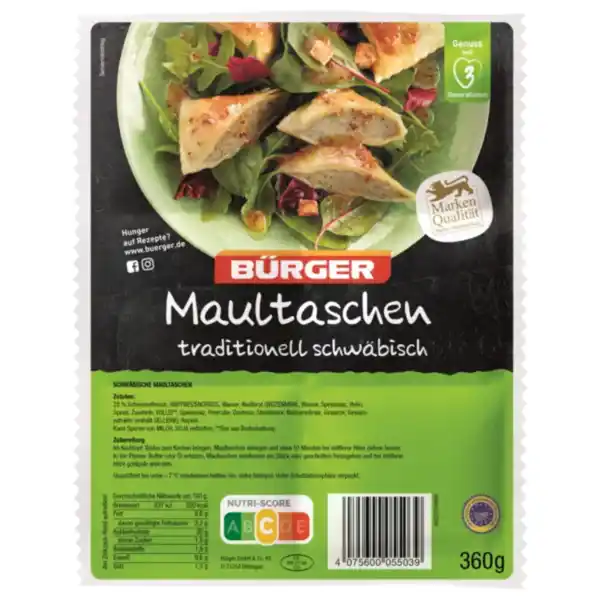 Bild 1 von Bürger Maultaschen