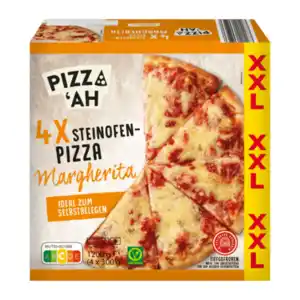 PIZZ’AH Steinofenpizza Margherita XXL 300g