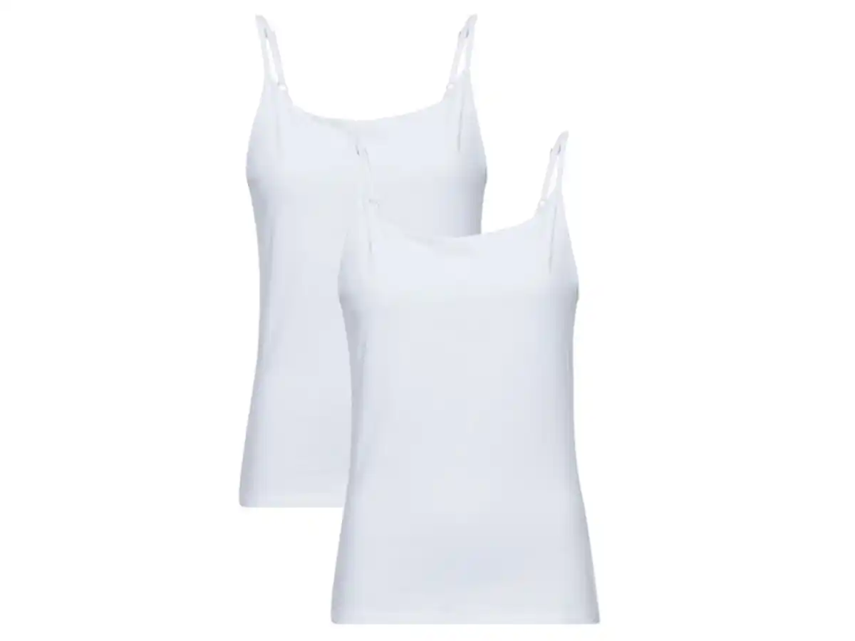 Bild 2 von MEXX Damen Spaghettiträgerhemd, 2 Stück, tailliert geschnitten