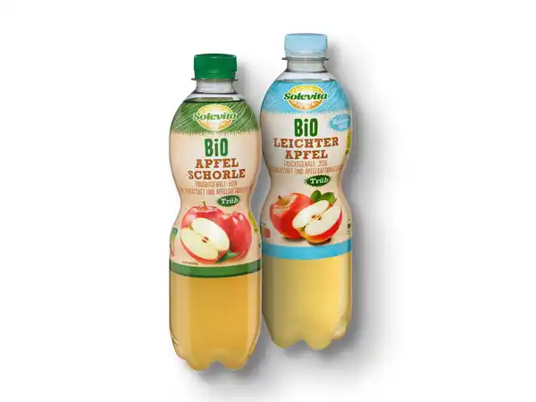 Bild 1 von Solevita Bio Apfelschorle,  500 ml