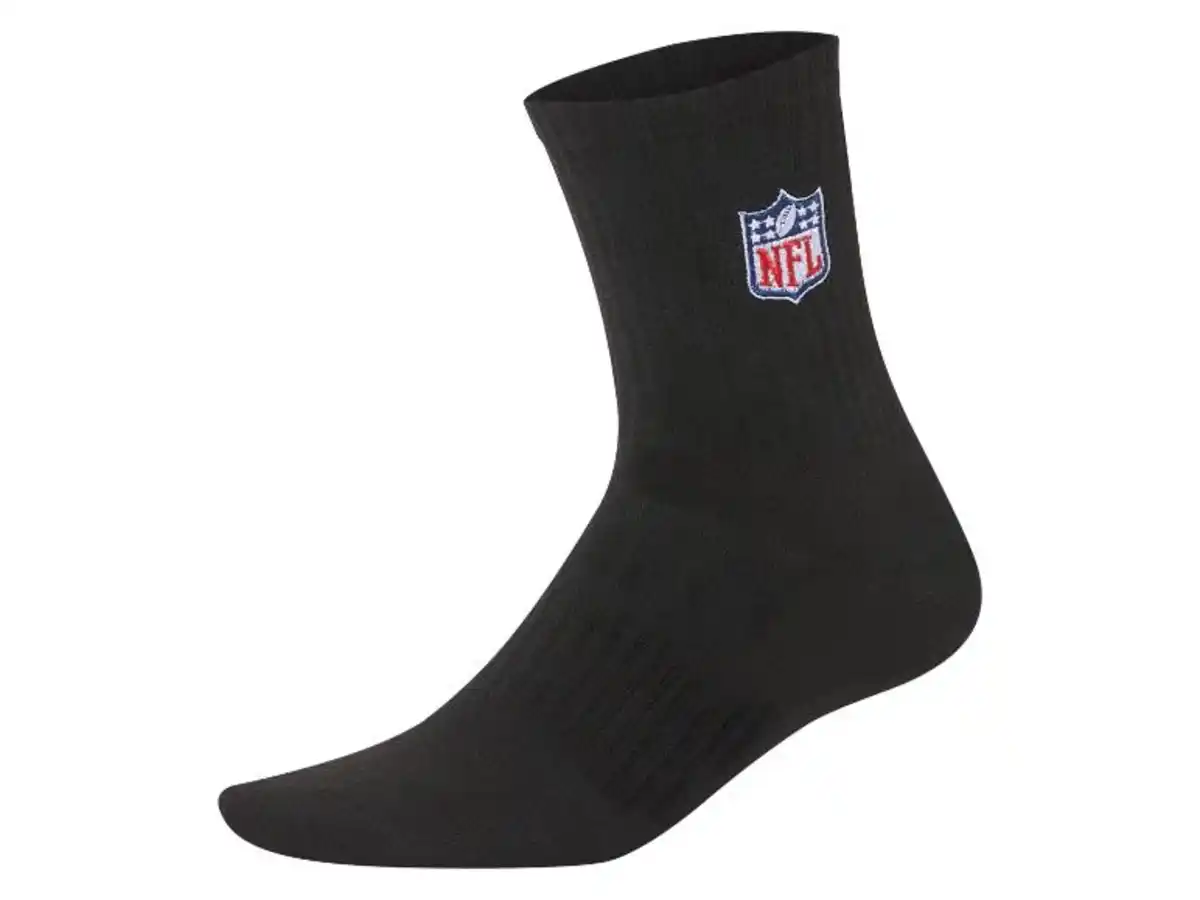 Bild 3 von Damen/Herren Socken, 2 Paar, mit NFL-Logo