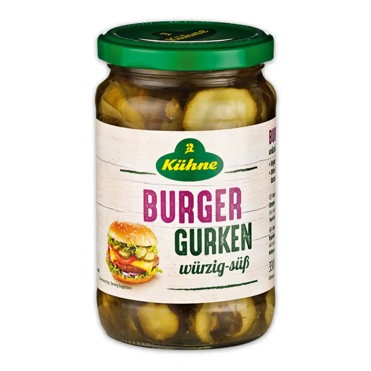 Bild 3 von Kühne Burger-/ Salat-/ Sandwich Gurken