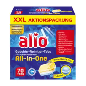 ALIO Geschirr-Reiniger-Tabs All-in-one XXL 21g