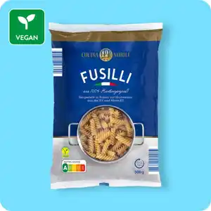 CUCINA NOBILE Fusilli, Aus 100 % Hartweizengrieß