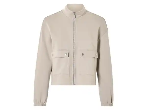 Bild 2 von esmara® Damen Sweatjacke, mit Baumwolle