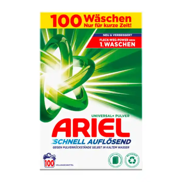 Bild 1 von ARIEL Waschpulver Universal 6,5kg