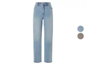 esmara® Damen Jeans, Straight Fit, hohe Leibhöhe