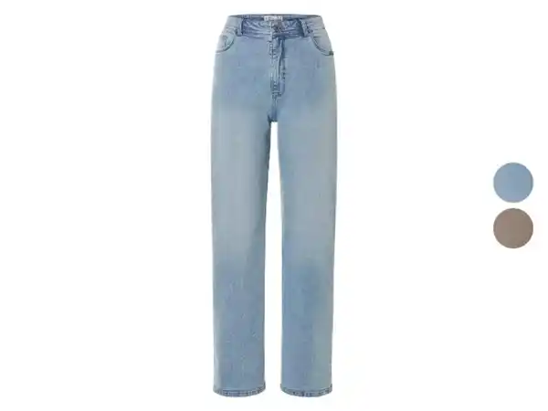 Bild 1 von esmara® Damen Jeans, Straight Fit, hohe Leibhöhe