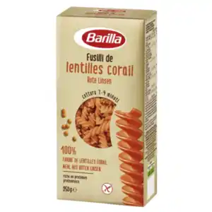 Barilla Pasta aus Hülsenfrüchten